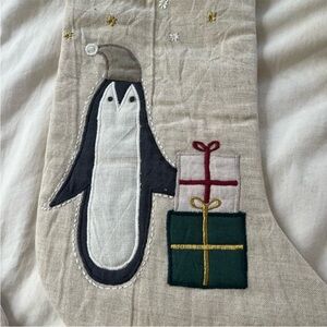 Penguin Christmas Stocking